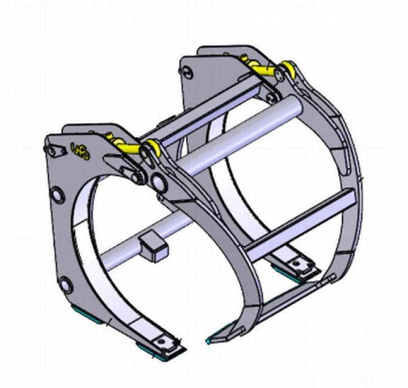 Satvērējkauss baļķu šķirošanai 1.8 m2, frontālajam iekrāvējam