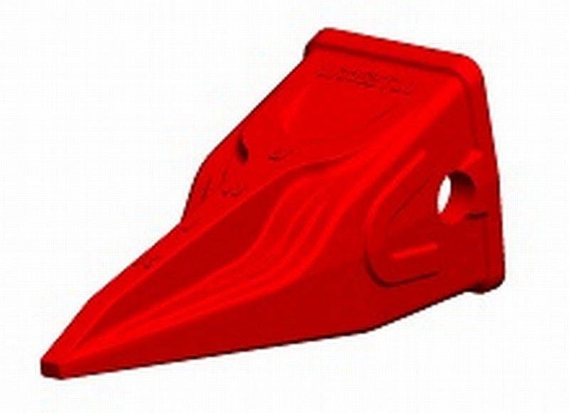 Kausa zobs, ekskavatora ar spicu galu