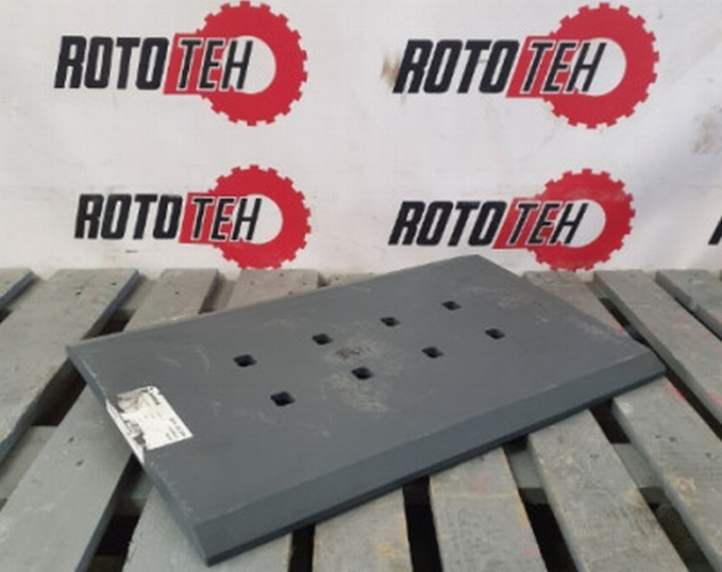 25x461x0655 BHB500 skrūvējams kausa nazis, sānu