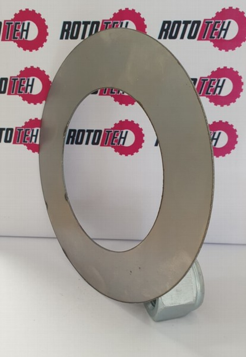 81x120x1mm Tērauda starplika