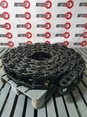 Metāla ķēde 44 posmi smērēta, ar T tapas savienojumu