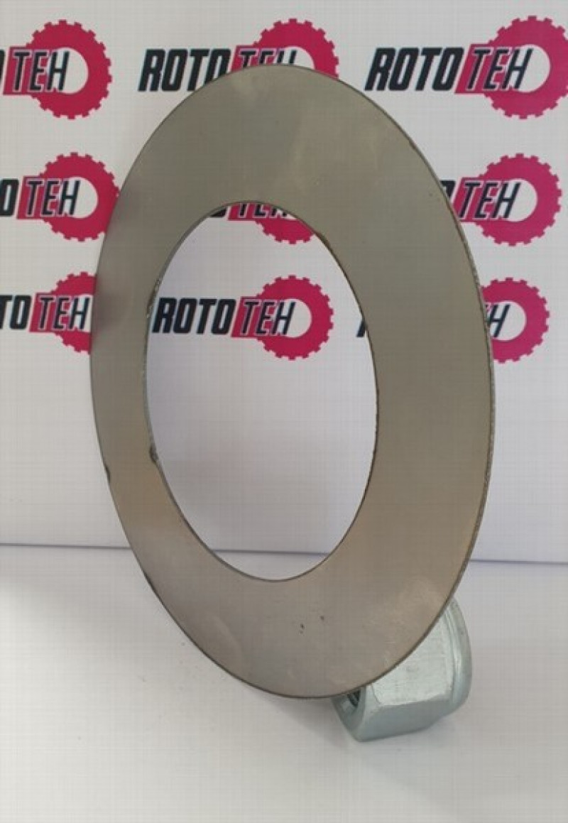 101x145x1mm Tērauda starplika