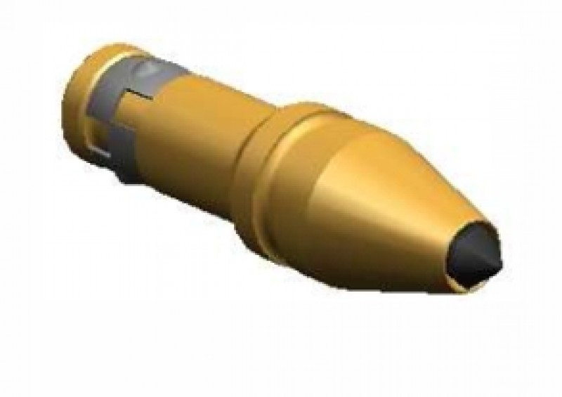 Pīķis akmeņu frēzei, spics gals