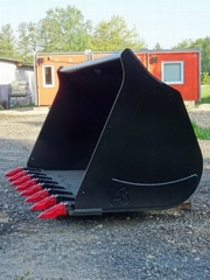 Frontālā iekrāvēja L90 kauss, 2.37m3, 2600mm